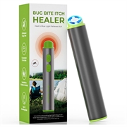 Tragbares Gerät gegen Juckreiz bei Insektenstichen - über USB aufladbar - Silber
