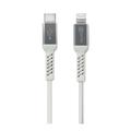 Prio Charge & Sync MFi-zertifiziertes USB-C zu Lightning Kabel - 1.2m - Weiß