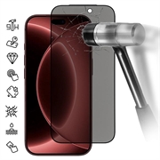 iPhone 18 Pro Max Sichtschutz-Panzerglas mit Staubschutzgitter