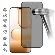 Honor 600 Lite Privacy Full Cover Panzerglas - Schwarz Rand