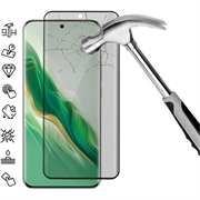 Honor Magic6 Privacy Full Cover Panzerglas - Schwarz Rand