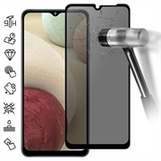 Samsung Galaxy S25 FE Privacy Full Cover Panzerglas - Schwarz Rand