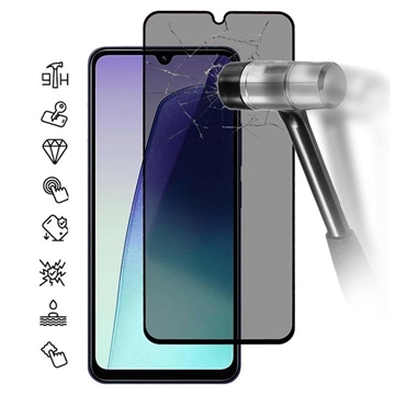 Xiaomi Redmi 14C/14R/Poco C75 Privacy Full Cover Panzerglas - Schwarz Rand