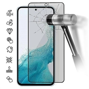 Xiaomi Redmi K80/K80 Pro/Poco F7 Ultra Privacy Full Cover Panzerglas - Schwarz Rand