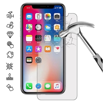 iPhone X/XS Privat Panzerglas - 9H, 0.3mm