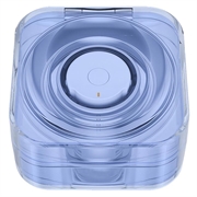 TPU-Schutzhülle für Samsung Galaxy Ring Ladeetui - Durchsichtig Blau