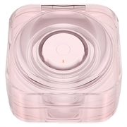 TPU-Schutzhülle für Samsung Galaxy Ring Ladeetui - Durchsichtig Rosa