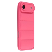 iPhone Air Pufferjacke Stoßfeste TPU-Hülle - Hot Pink