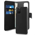 Puro 2-in-1 Magnetische Samsung Galaxy S10 Lite Wallet Hülle (Offene Verpackung - Ausgezeichnet) - Schwarz