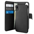 Puro 2-in-1 iPhone XR Magnetische Schutzhülle mit Geldbörse (Offene Verpackung - Zufriedenstellend)