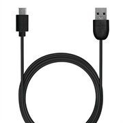 Puro USB-A / USB-C Charge & Sync Cable - 1m, 2A - Schwarz