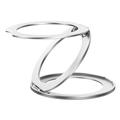 Q11 Ultradünner, dreifach faltbarer Magnetringständer - Silber