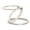 Q11 Ultradünner dreifacher magnetischer Ringständer - Weiß