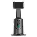 Q12 AI Smartphone-Gimbal mit automatischer Verfolgung, Gestensteuerung und Bluetooth - Schwarz
