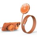 Q12 MagSafe-Ladestation für iPhone 12-17 - 25W - Orange