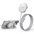 Q12 MagSafe-Ladestation für iPhone 12-17 - 25W - Weiß