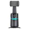 Q14 AI Smart Tracking Smartphone-Gimbal mit Bluetooth-Fernbedienung - Schwarz
