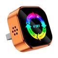 Q1A 4-in-1-Adapter für CarPlay/Android Auto mit AirPlay und MirrorLink - Orange / Bunt