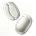 Q26 2-in-1-Magnet-Handwärmer mit Kaffeebohnen-Motiv, 5000mAh - Beige