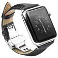 Apple Watch Series Ultra 2/Ultra/9/8/SE (2022)/7/SE/6/5/4/3/2/1 Qialino Leder Armband - 49mm/45mm/44mm/42mm