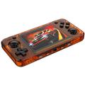 R36H Handheld-Spielkonsole mit Spielen - 128 GB - Transparentes Orange