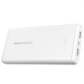 RAVPower RP-PB006 Xtreme 20000mAh Powerbank - Weiß