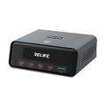 RELIFE Q8 165W GaN-Schnellladestation - 4x USB-C/1x USB-A - Grau