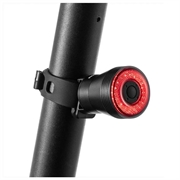 ROCKBROS Q5 Dual Halterung Smart Fahrrad Bremslicht Fahrrad Rücklicht Sensor Auto wasserdichte LED Fahrradlicht Fahrrad Rücklicht - Schwarz