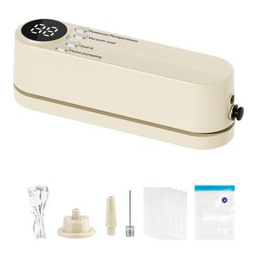 Wiederaufladbares tragbares Mini-Vakuumversiegelungsgerät für Lebensmittel