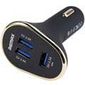 Remax Smart Triple USB-Port-Autoladegerät - 6,3A