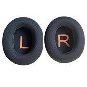 QCY H3/H3 Lite Ersatz-Ohrpolster aus atmungsaktivem Mesh-Schwamm - Schwarz / Orange