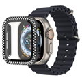 Strass Dekorativ Apple Watch Ultra/Ultra 2 Cover mit Panzerglas - 49mm
