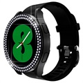 Strass Dekorativ Samsung Galaxy Watch5 Cover - 40mm - Schwarz