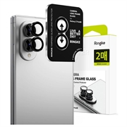 Samsung Galaxy Z Fold8 Ringke Kameraobjektiv Panzerglas Schutz - 2 Stk. - Schwarz