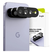Google Pixel 11 Ringke Vollständiger Kameraobjektivschutz - 2 Stk. - Schwarz