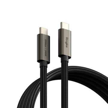 Ringke USB 3.2 Type-C Cable PD240W - 1m - Schwarz