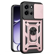 OnePlus Nord 6 Drehring-Hybrid Hülle mit Kameraschutz - Roségold