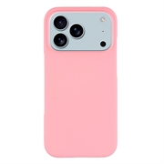 iPhone 17 Pro Max Gummierte Kunststoff Hülle - Rosa
