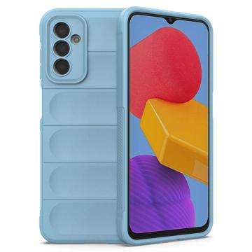 Rugged Serie Samsung Galaxy M13 TPU Hülle - Babyblau