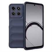 Motorola Moto G37 Power Rugged TPU Hülle - Dunkel Blau