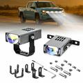 S10 LED-Zusatzscheinwerfer 16W – Weiß, Gelb, gemischter Lichtstrahl – 6000lm, IP68 – Silber