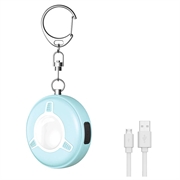 SC300 130dB Personenalarm mit LED-Blitzlicht - Blau