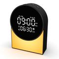 SM12 Bluetooth-Schlafgeräuschgerät – Wecker, UKW-Radio, LED-Nachtlicht – Schwarz