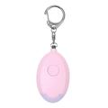 Safe Sound Personal Alarm Keychain 130db Selbstverteidigung Alarm Notfall-Taschenlampe - Pink