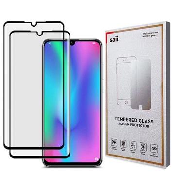 Saii 3D Premium Huawei P30 Panzerglas - 9H, 0.33mm - 2 Stk.