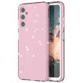 Samsung Galaxy A05s Stylish Glitter Serie TPU Hülle - Durchsichtig Pink