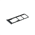 Samsung Galaxy A12 SIM & MicroSD Karten Halter GH98-46124A - Schwarz
