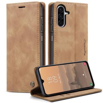 Samsung Galaxy A17 Caseme 013 Serie Schutzhülle mit Geldbörse - Braun