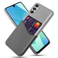 Samsung Galaxy A17 KSQ Hülle mit Kartenhalter - Grau