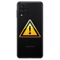 Samsung Galaxy A22 4G Akkufachdeckel Reparatur - Schwarz